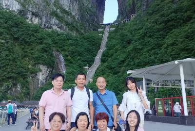 張家界康輝旅游7月份接待分享，好品質(zhì)，看的見，康輝品質(zhì)游！
